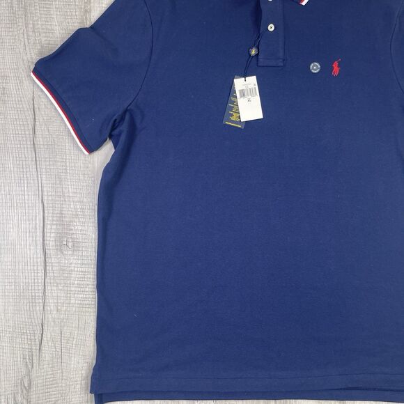 NEW Polo Ralph Lauren Shirt Men's XL Classic Fit Royal Blue Pony Preppy Polo T - Picture 2 of 11